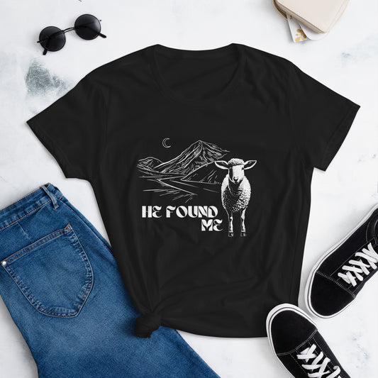 He Found Me! Women's short sleeve t-shirt