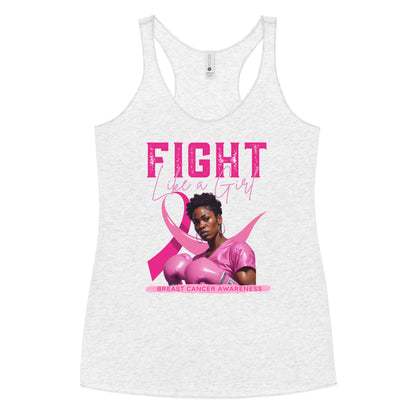 FIGHT LIKE A GIRL! Women's Racerback Tank