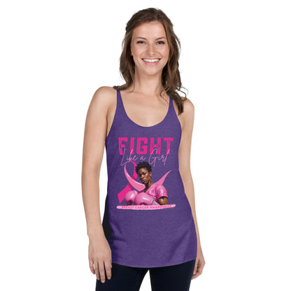 FIGHT LIKE A GIRL! Women's Racerback Tank