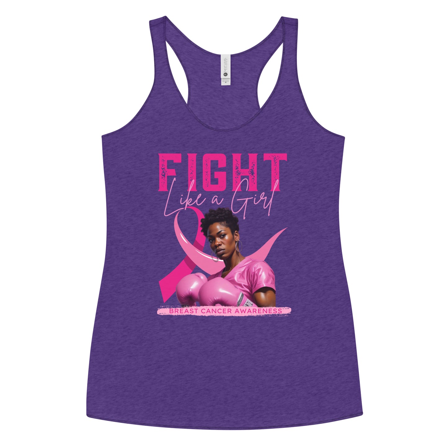 FIGHT LIKE A GIRL! Women's Racerback Tank