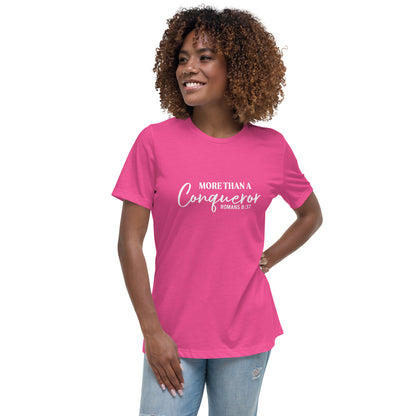 MORE THAN A CONQUEROR Women's Relaxed T-Shirt