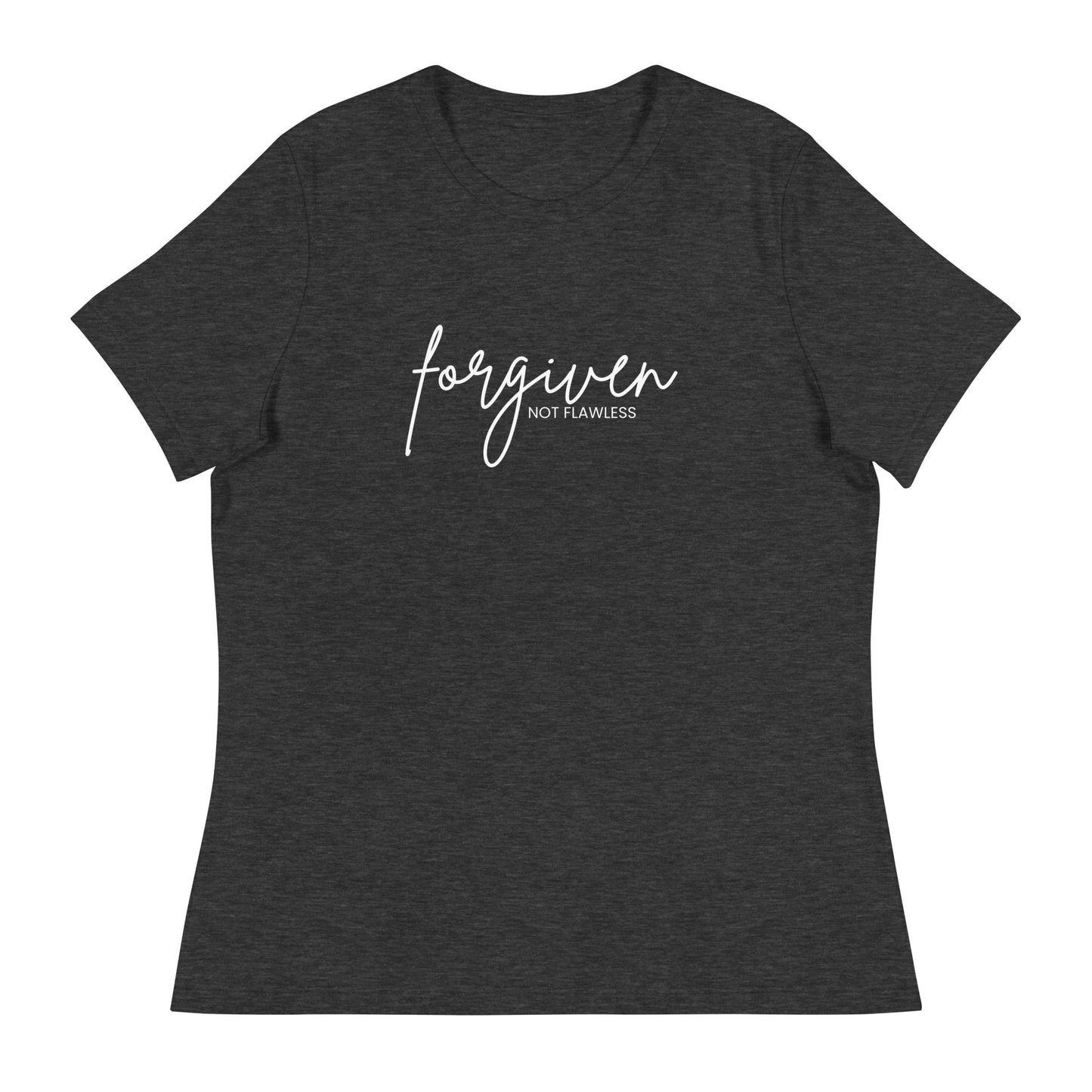 "Forgiven not Flawless" Women's Relaxed T-Shirt