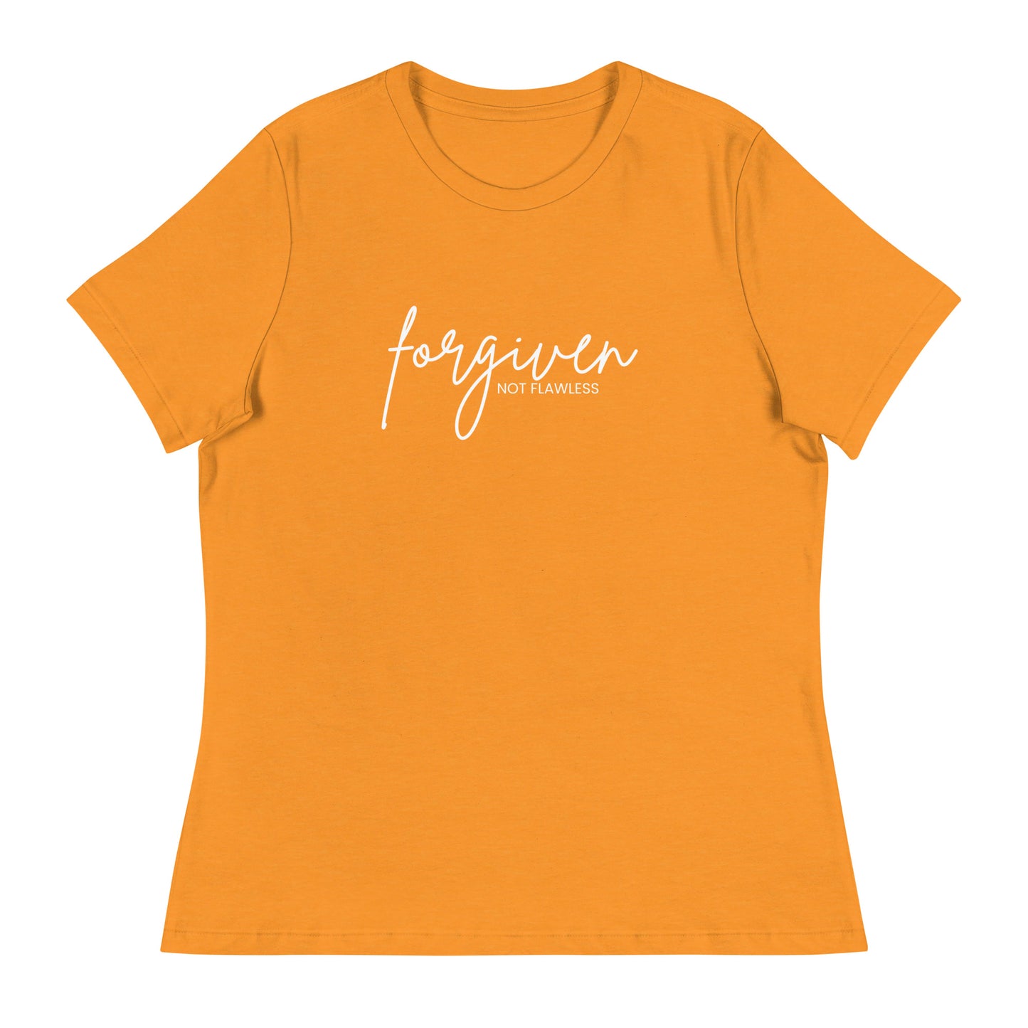 "Forgiven not Flawless" Women's Relaxed T-Shirt