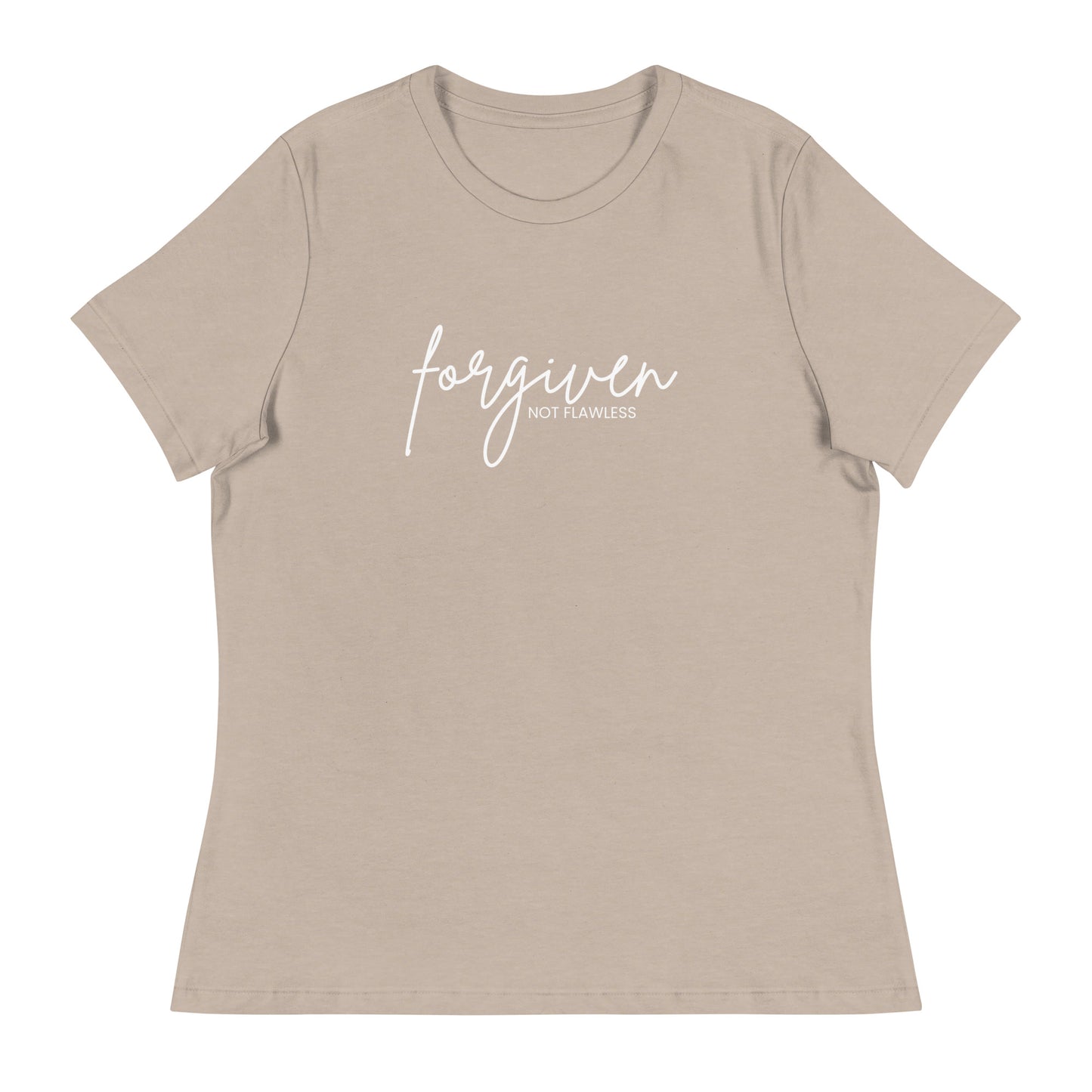 "Forgiven not Flawless" Women's Relaxed T-Shirt