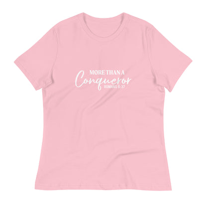 MORE THAN A CONQUEROR Women's Relaxed T-Shirt