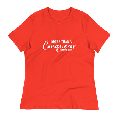 MORE THAN A CONQUEROR Women's Relaxed T-Shirt