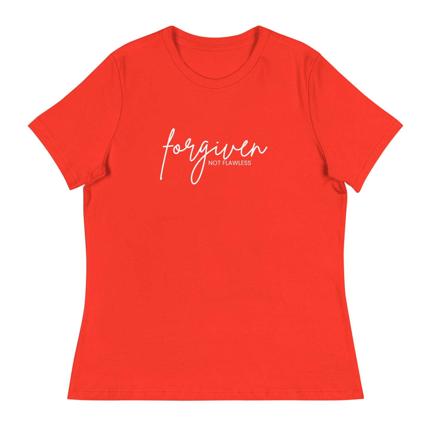 "Forgiven not Flawless" Women's Relaxed T-Shirt